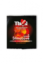 ТЫ И Я - ГЕЛЬ-ЛЮБРИКАНТ ''STIMULOVE STRONG'' 4Г 