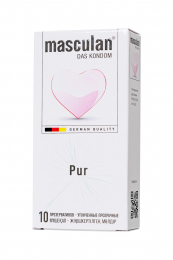 ПРЕЗЕРВАТИВЫ MASCULAN PUR УТОНЧЕННЫЕ, 10 ШТ