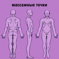 МАССАЖНЫЕ ТОЧКИ ДЛЯ ВОЗБУЖДЕНИЯ С ВИБРОПУЛЕЙ 