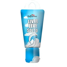 ВОЗБУЖДАЮЩИЙ ГЕЛЬ С ЭФФЕКТОМ МЯГКОГО ХОЛОДКА LIVRE LEVE SOLTO HOTFLOWERS 15 ГР