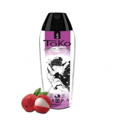 СЪЕДОБНЫЙ ЛЮБРИКАНТ НА ВОДНОЙ ОСНОВЕ СО ВКУСОМ ЛИЧИ SHUNGA TOKO AROMA 165 МЛ