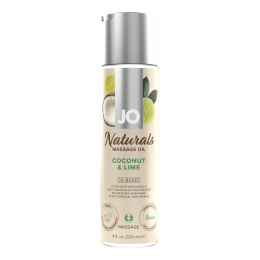 МАССАЖНОЕ МАСЛО JO COCONUT AND LIME КОКОС И ЛАЙМ, 120 МЛ