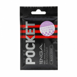 КАРМАННЫЙ МАСТУРБАТОР POCKET TENGA BLOCK EDGE