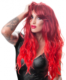 ПАРИК РЫЖАЯ БЕСТИЯ WIG RED WAVY LONG
