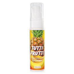 СЪЕДОБНАЯ СМАЗКА TUTTI-FRUTTI СО ВКУСОМ ЭКЗОТИЧЕСКИХ ФРУКТОВ 30 ГР