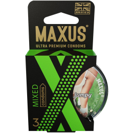 ПРЕЗЕРВАТИВЫ НАБОР MAXUS MIXED В АБС 3 ШТ