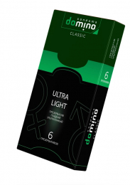 ПРЕЗЕРВАТИВЫ DOMINO CLASSIC ULTRA LIGHT 6 ШТ