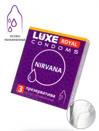 ПРЕЗЕРВАТИВЫ LUXE ROYAL NIRVANA 3ШТ