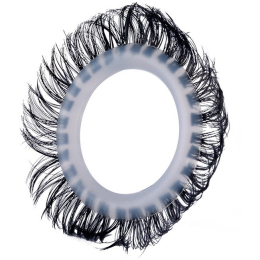 КОЛЬЦО ЭРЕКЦИОННОЕ С КУДРЯВЫМИ РЕСНИЧКАМИ SEXTAZ 2,5 СМ