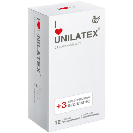 ПРЕЗЕРВАТИВЫ UNILATEX NATURAL ULTRATHIN 15 ШТ УЛЬТРАТОНКИЕ