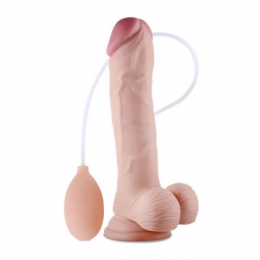 ФАЛЛОИМИТАТОР С ЭЯКУЛЯЦИЕЙ SOFT EJACULATION COCK 22,9 СМ