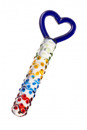 ФАЛЛОИМИТАТОР SEXUS GLASS СТЕКЛЯННЫЙ 22 СМ
