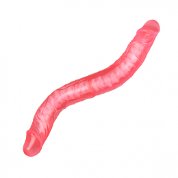 ДВОЙНОЙ ФАЛЛОИМИТАТОР JELLY DOUBLE DONG 36СМ