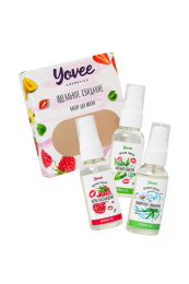 НАБОР ГЕЛЕЙ НА ВОДНОЙ ОСНОВЕ YOVEE COSMETICS 3X50 МЛ