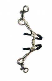 ЗАЖИМЫ НА СОСКИ С КАРАБИНАМИ