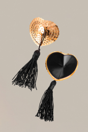 ПЭСТИС WANAME APPAREL HEARTS WITH TASSELS В ФОРМЕ СЕРДЕЦ С КИСТОЧКАМИ 