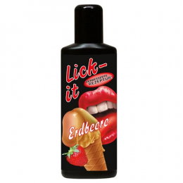 ГЕЛЬ ДЛЯ ОРАЛЬНОГО СЕКСА ЗЕМЛЯНИКА LICK-IT 50 МЛ