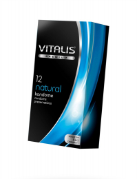 ПРЕЗЕРВАТИВЫ VITALIS PREMIUM NATURAL КЛАССИЧЕСКИЕ 12 ШТ