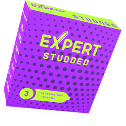 ПРЕЗЕРВАТИВЫ EXPERT ТОЧЕЧНЫЕ 3 ШТ