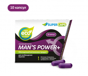 СРЕДСТВО ВОЗБУЖДАЮЩЕЕ MANS POWER PLUS 10 КАПСУЛ