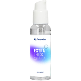 ЛУБРИКАНТ НА ВОДНОЙ ОСНОВЕ EXTRA THICK AMOVIBE 100 МЛ