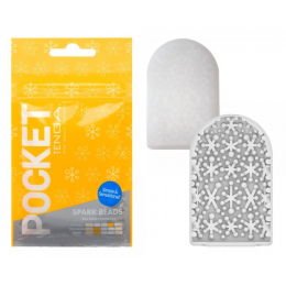 КАРМАННЫЙ МАСТУРБАТОР TENGA POCKET SPARK BEADS