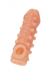 СТИМУЛИРУЮЩАЯ НАСАДКА KOKOS COCK SLEEVE 10, M