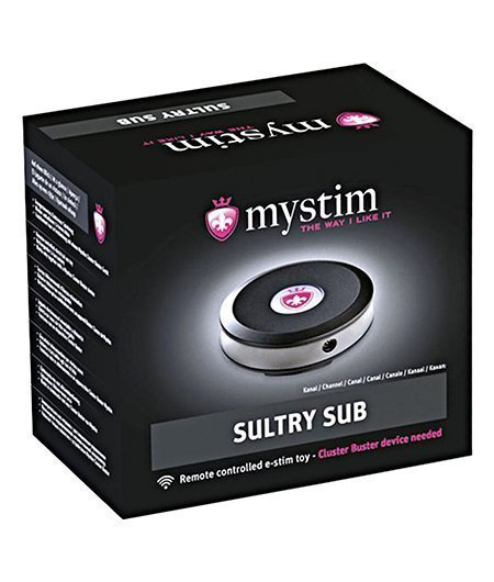 Приемник импульсов Mystim Sultry Subs канал 3 для устройства Cluster Buster - черный