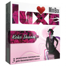 Презервативы LUXE №3 Коко Шанель, ароматизированные